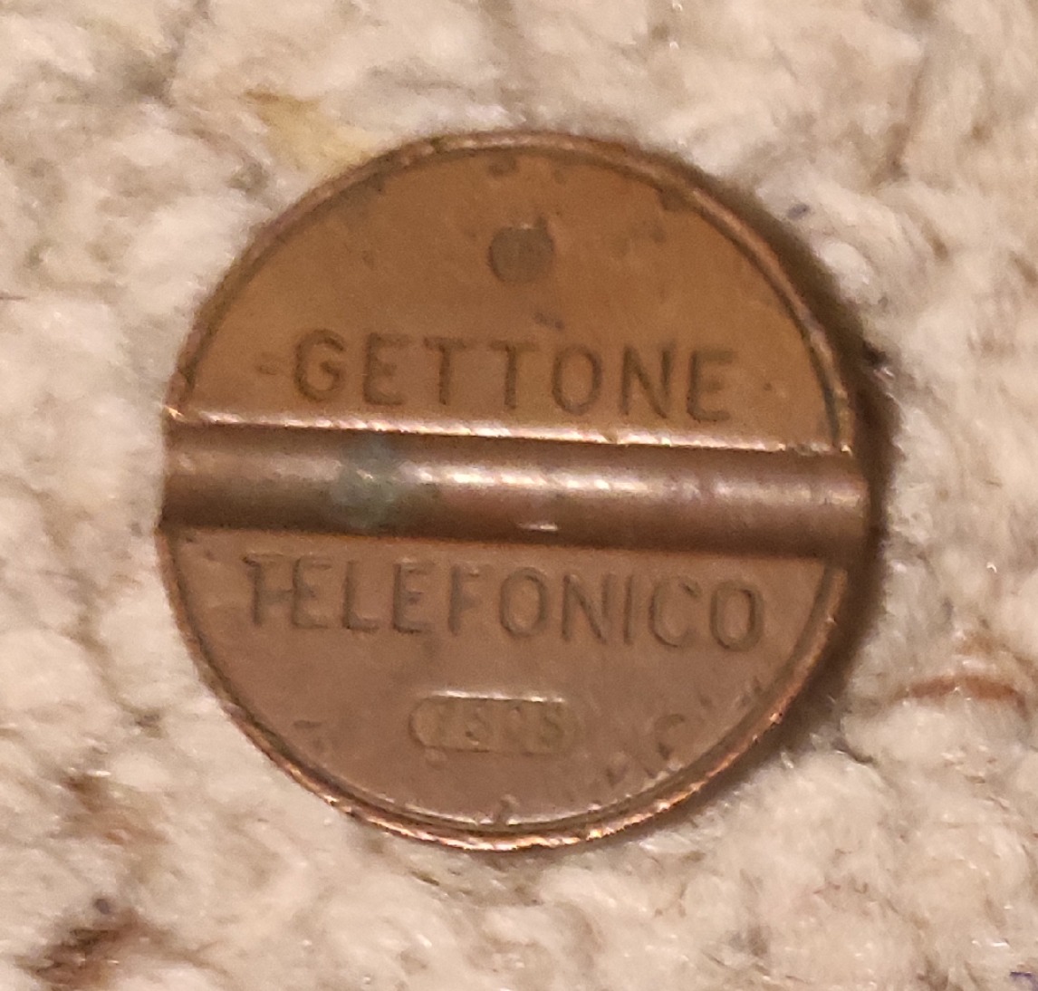  Italienischer Telefonmünze Token 7505   