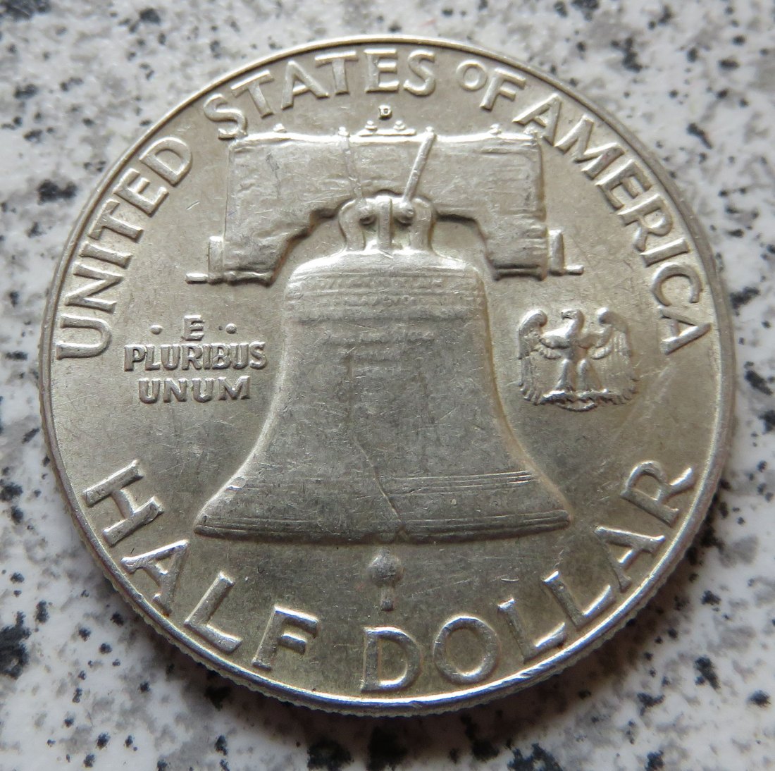  USA 1/2 Dollar 1963 D / Franklin half Dollar 1963 D   