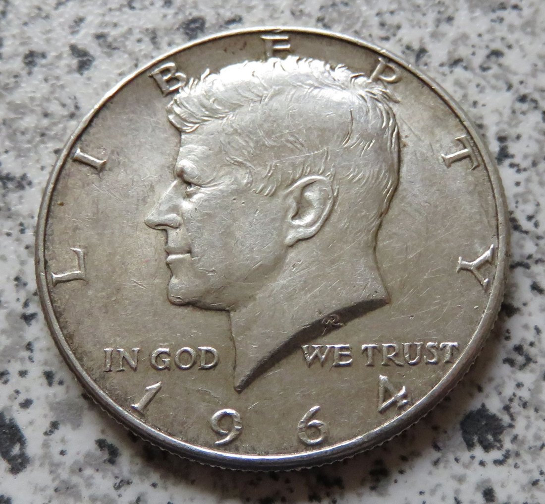  USA 1/2 Dollar 1964 / Kennedy half Dollar 1964   