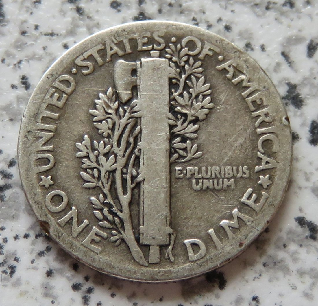  USA 10 Cents 1923 / USA 1 Dime 1923   