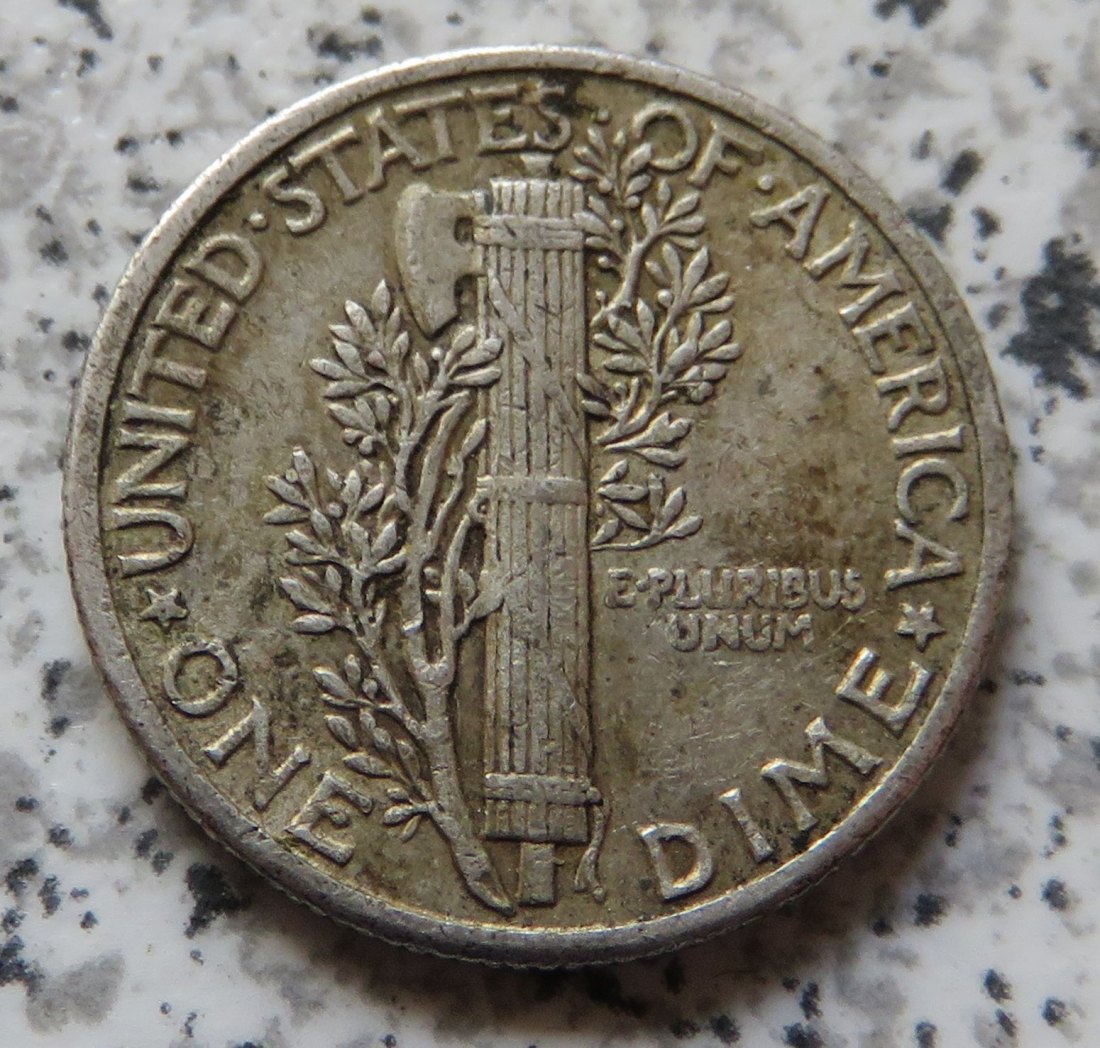  USA 10 Cents 1942 / USA 1 Dime 1942   