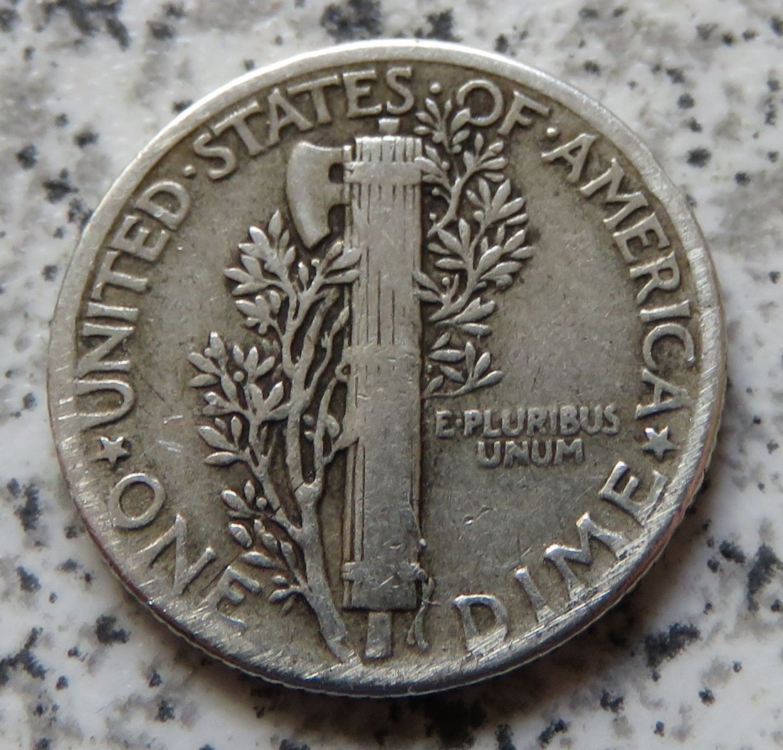  USA 10 Cents 1945 / USA 1 Dime 1945   