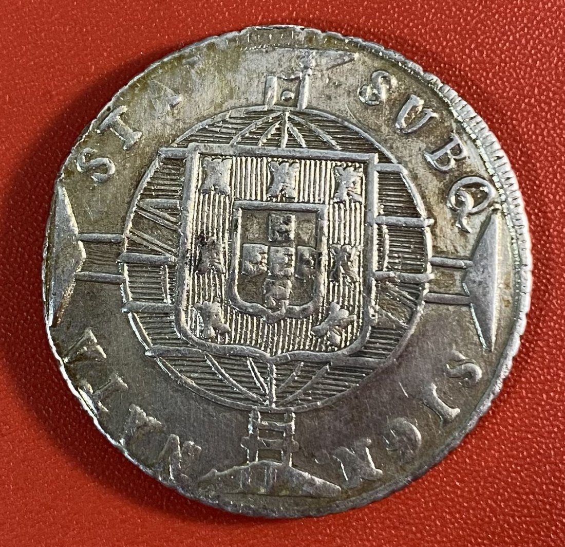  BRASIL - 960 RÉIS - 1821 - SILVER - RARE   