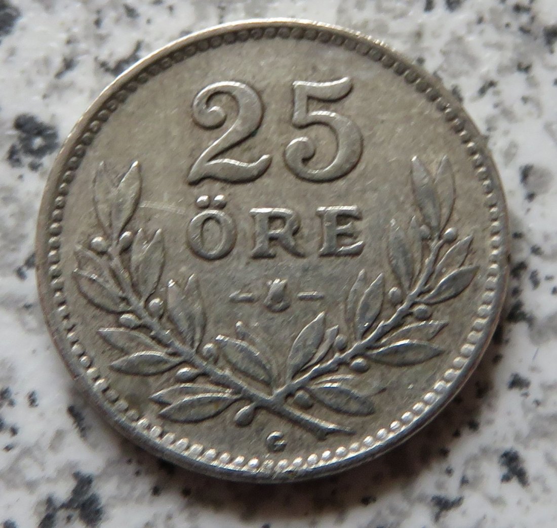  Schweden 25 Öre 1937   