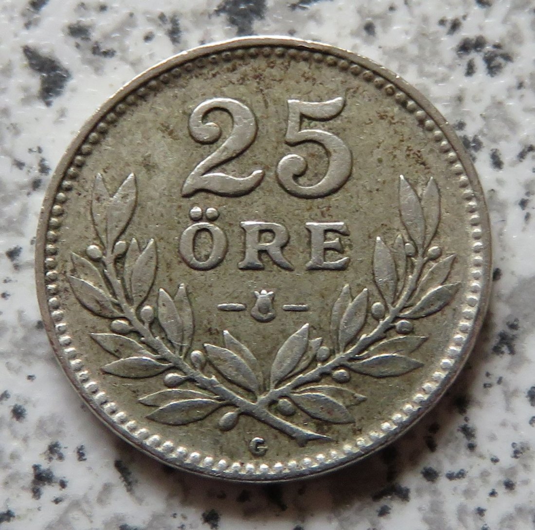  Schweden 25 Öre 1938   