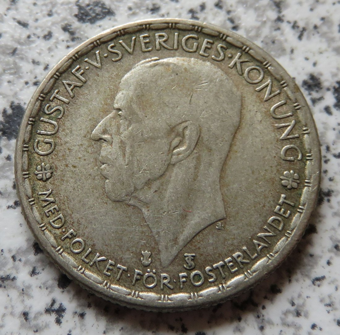  Schweden 1 Krona 1947   