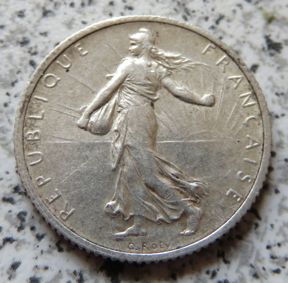  Frankreich 1 Franc 1917   