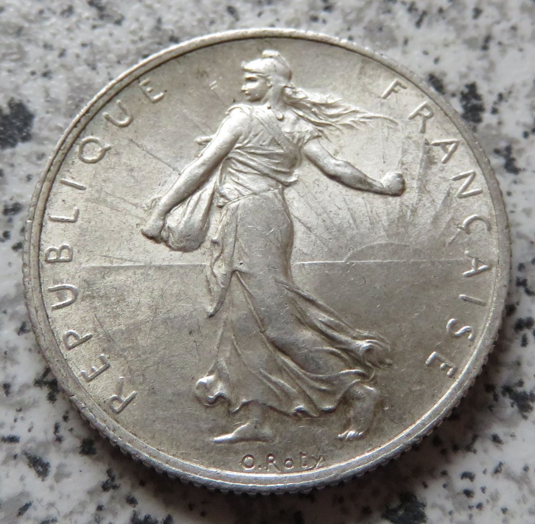  Frankreich 2 Francs 1917   