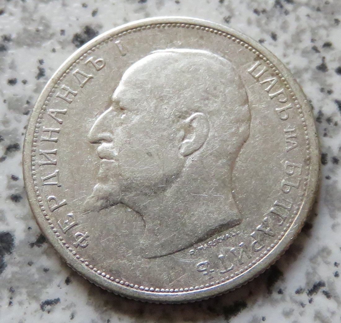  Bulgarien 50 Stotinki 1912   