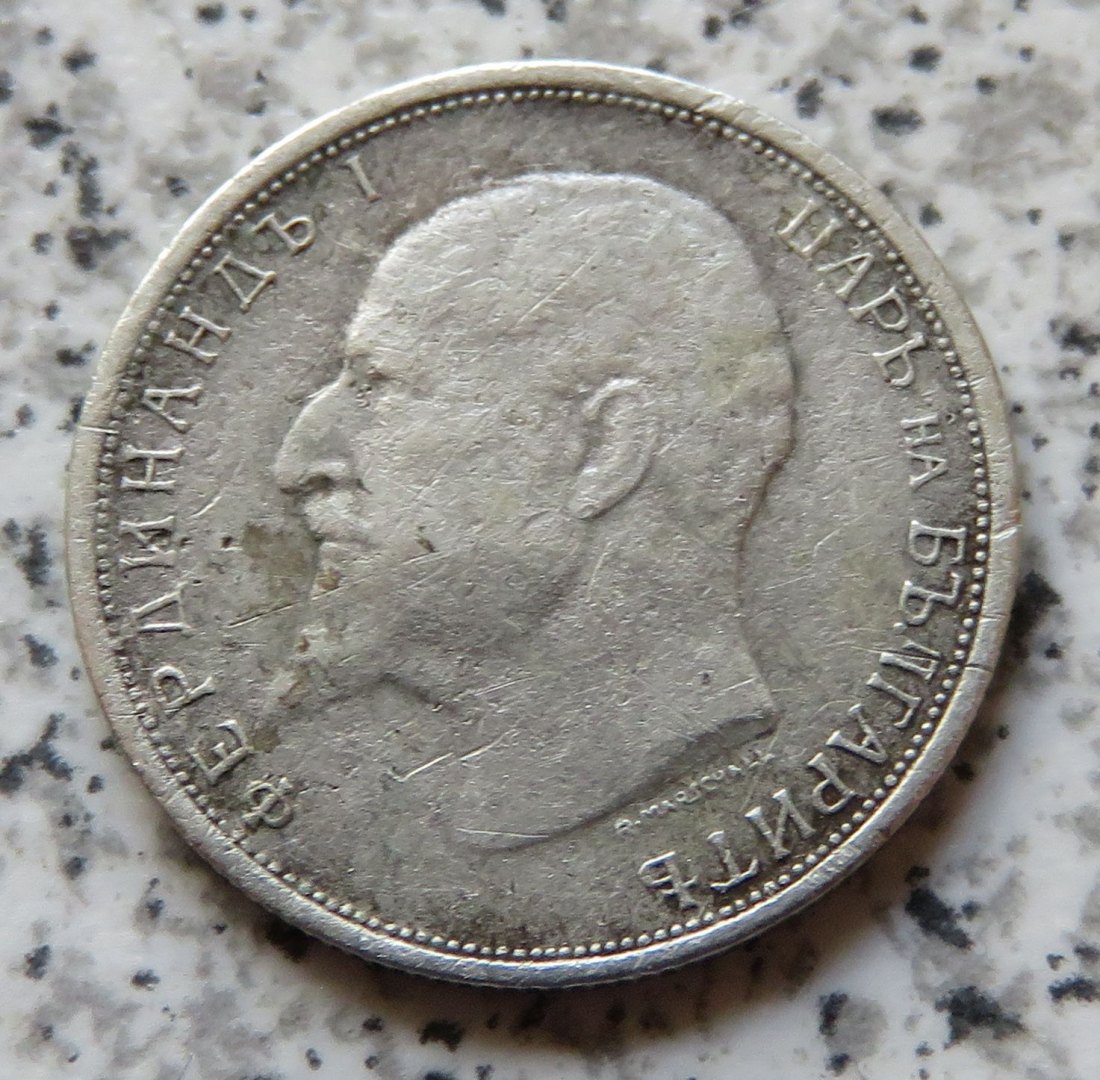  Bulgarien 50 Stotinki 1913   