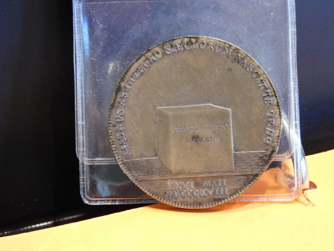  GERMANY 1 THALER 1818 BAVARIA.GRADE-PLEASE SEE PHOTOS.   