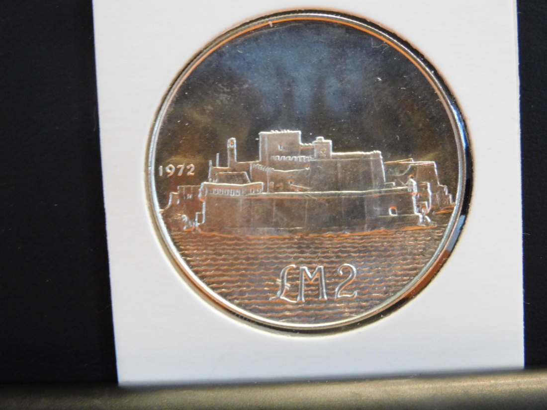  MALTA 2 LIRI 1972.GRADE-PLEASE SEE PHOTOS.   