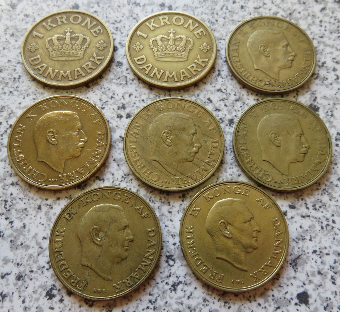  Dänemark Lot 1 Krone   