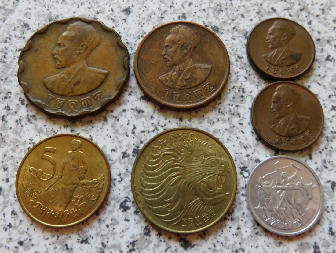  Äthiopien, gemischtes Lot   