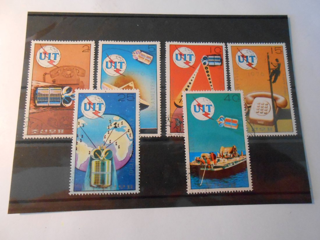  Briefmarken 29 Nodkorea -100 Jahre Telefon-   