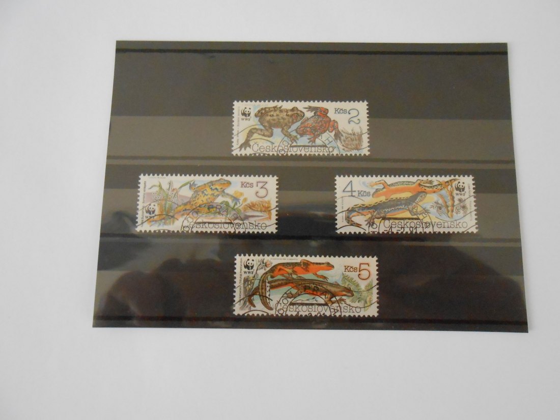  Briefmarken 31 Tschechoslowakei -Tiermotive-   
