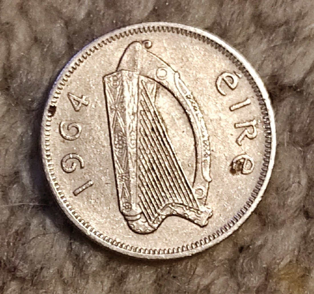  Irland 2 Schilling = 1 Florin 1964   