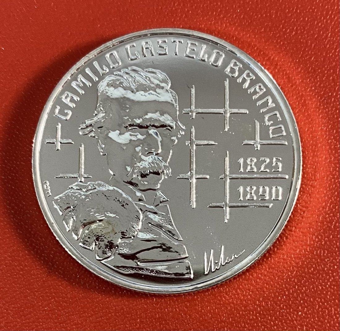  PORTUGAL  - 100 ESCUDOS - 1990 - 17,11 g FINE SILVER   