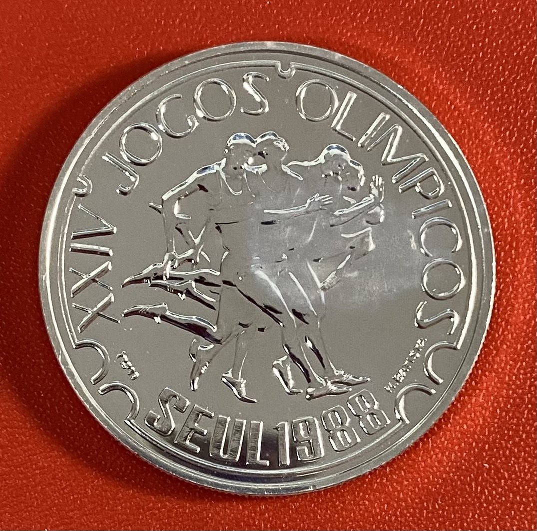  PORTUGAL  - 250 ESCUDOS - 1988 - 25,90 g FINE SILVER   