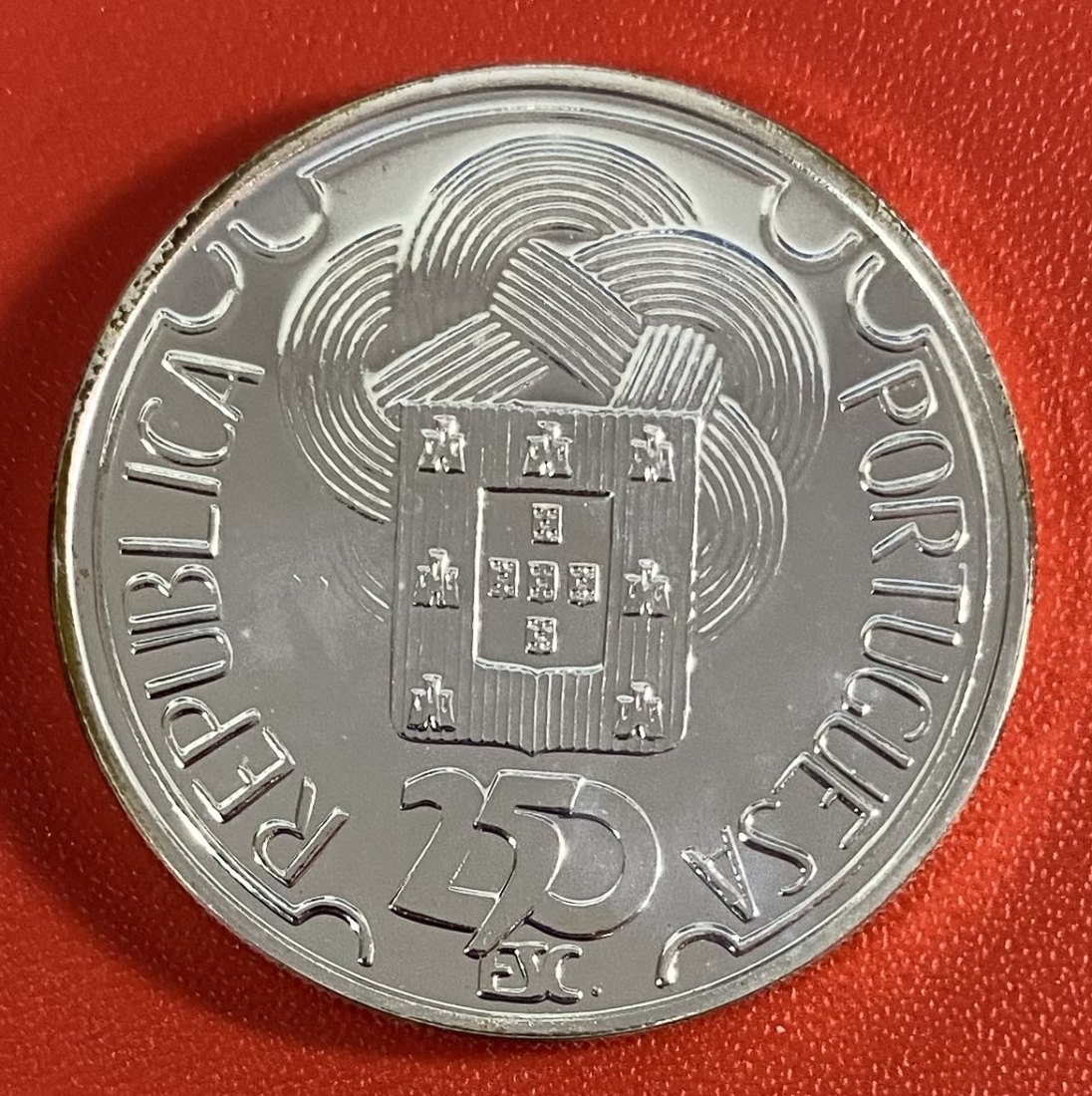  PORTUGAL  - 250 ESCUDOS - 1988 - 25,90 g FINE SILVER   