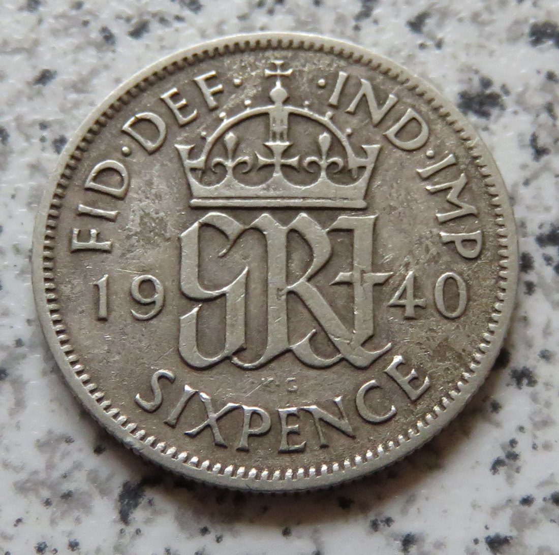  Großbritannien 6 Pence 1940   