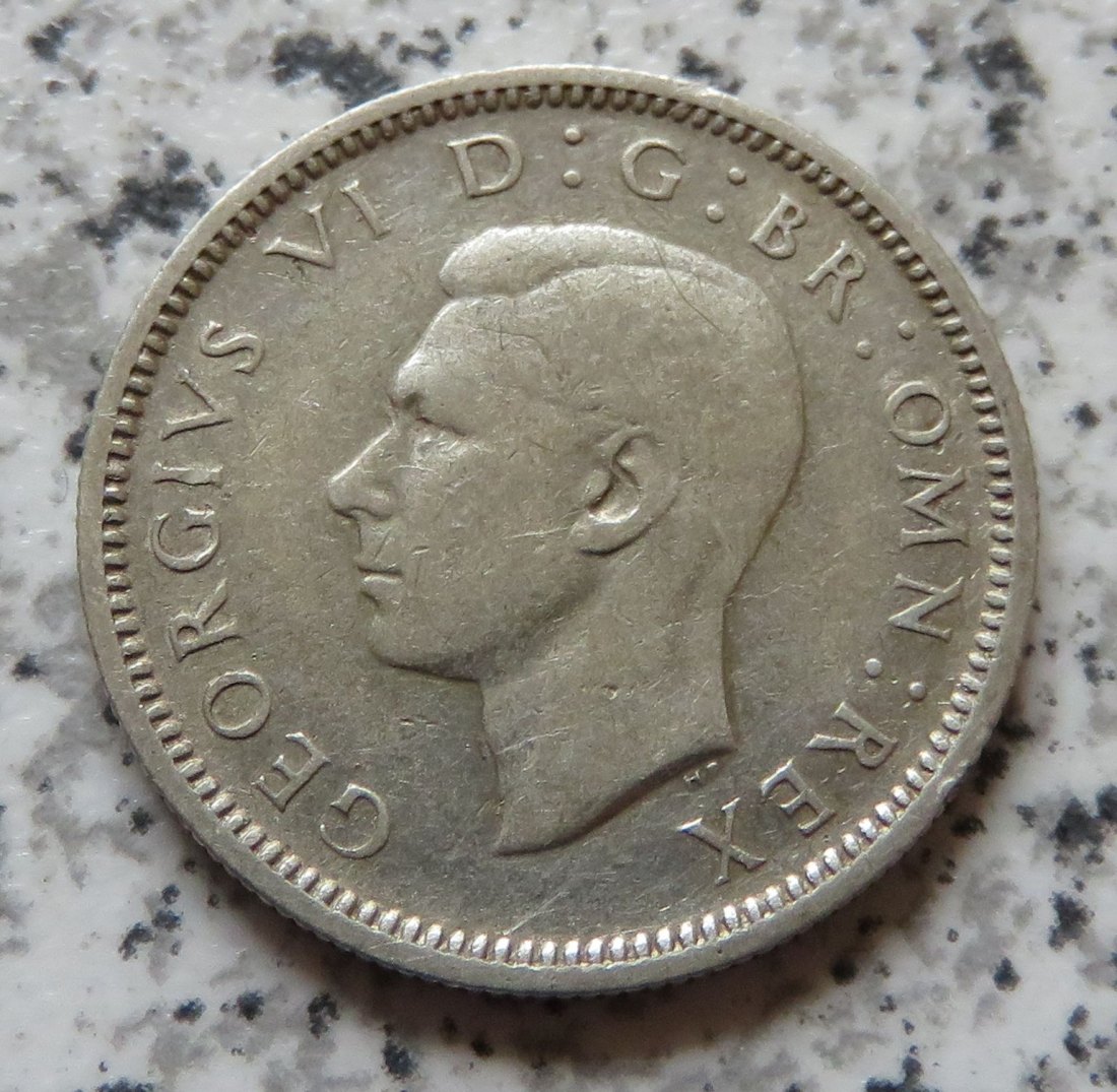  Großbritannien 6 Pence 1945   