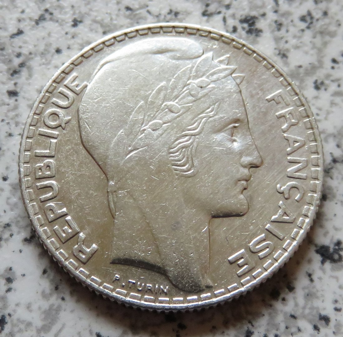  Frankreich 10 Francs 1934   