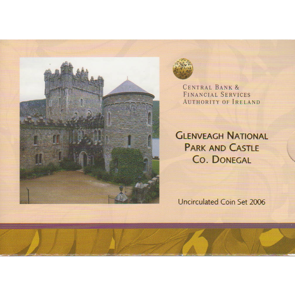  Offiz. Euo-KMS Irland *Glenveagh Nationalpark und Burg in Donega* 2006 nur 40.000St!   