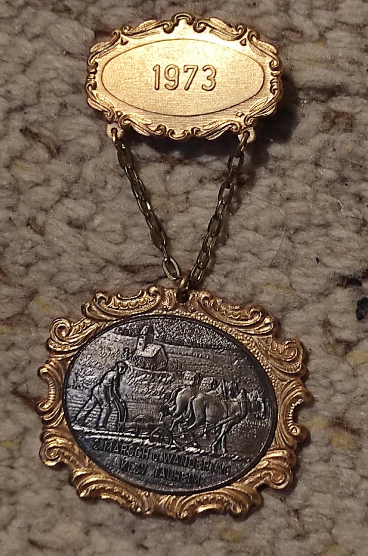  Plakette 2. Marsch und Wandertag KLZV Talheim   