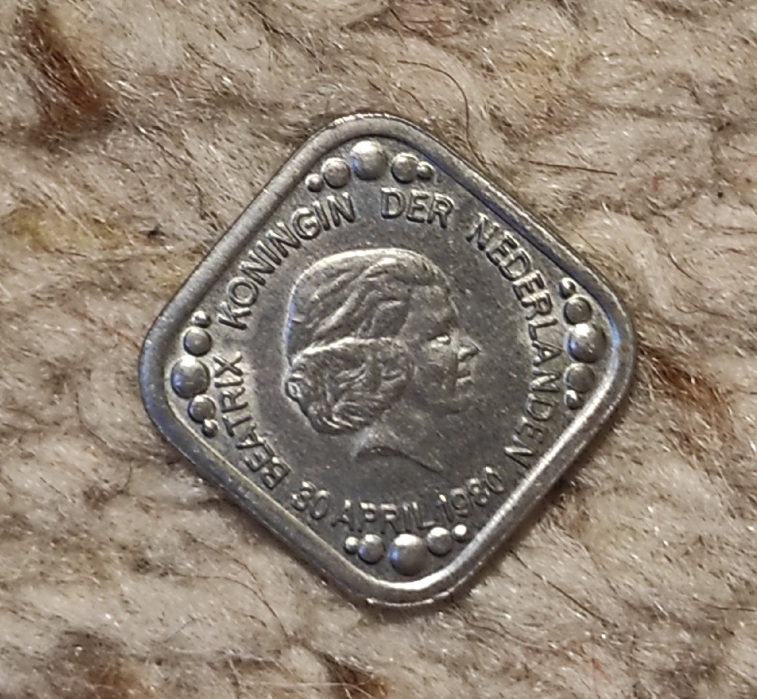  Niederlande 5 Cent Phantasiegeld 1980   
