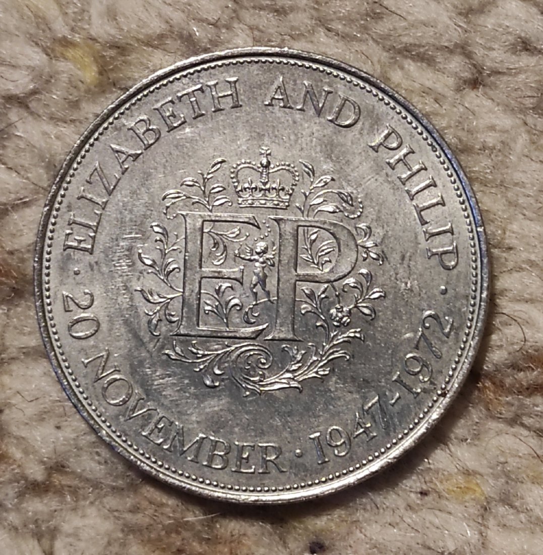 Großbritannien 25 Pence 1972   
