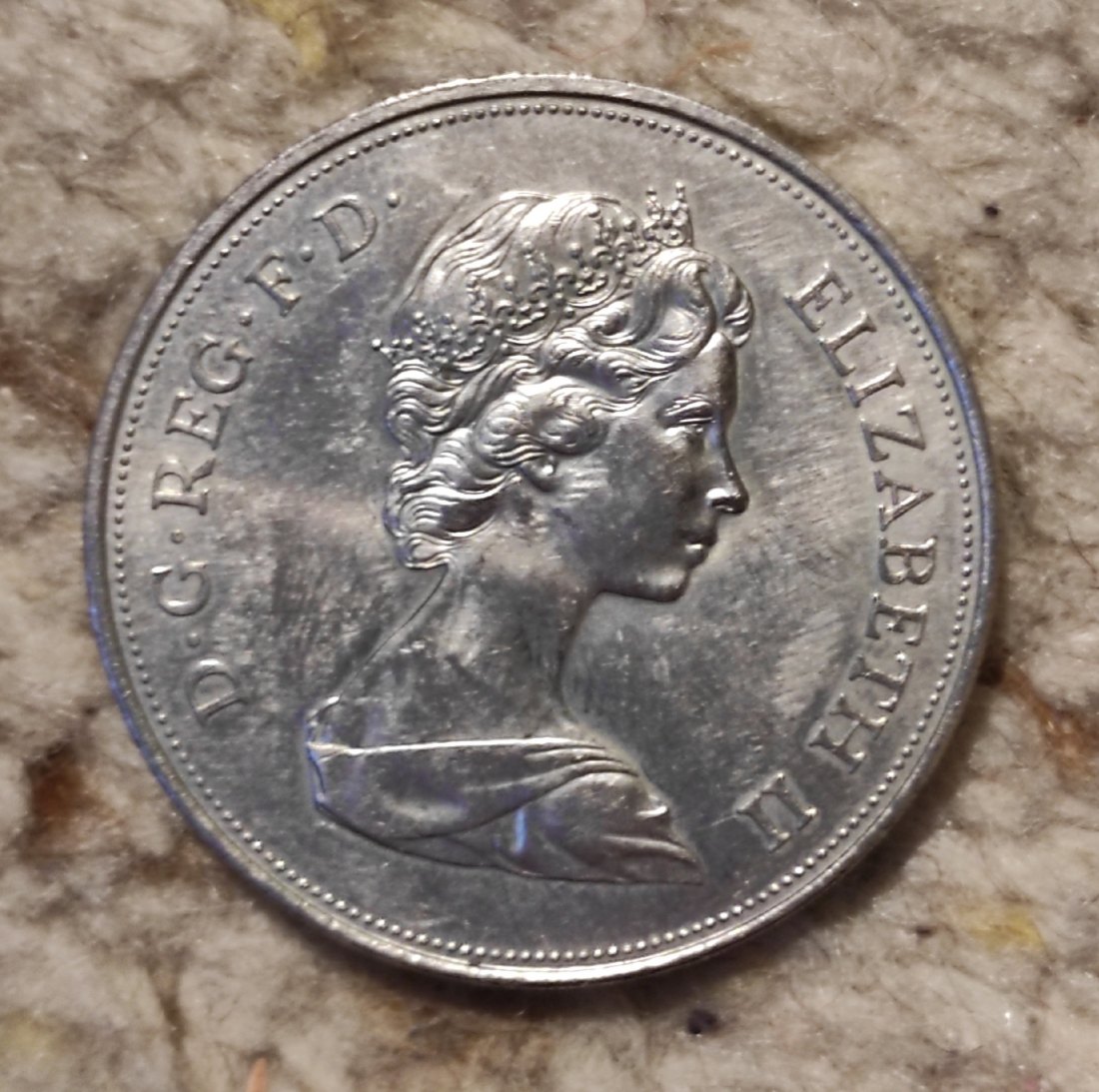  Großbritannien 25 Pence 1972   