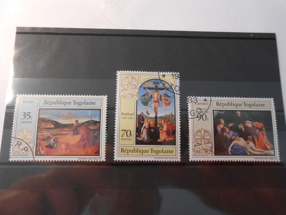  Briefmarken 30 Togo -Ostern 1983 -   