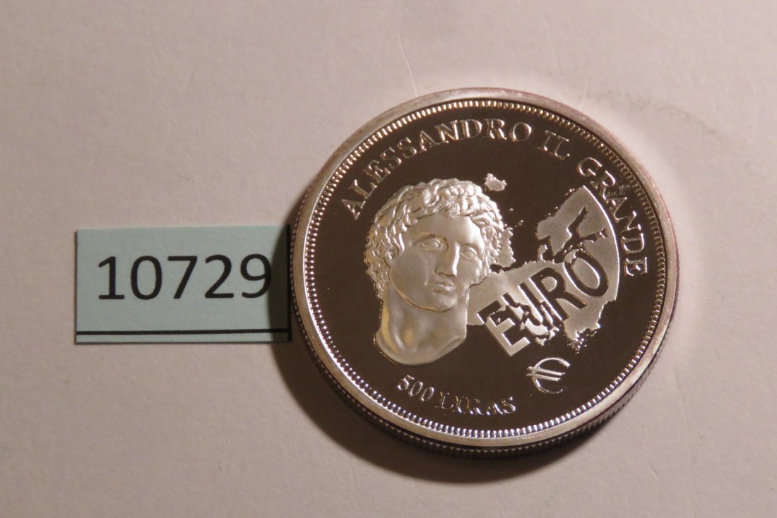  10729 Malta - Orden 1999 - 500 Liras - 31,1 g SILBER 0.999   