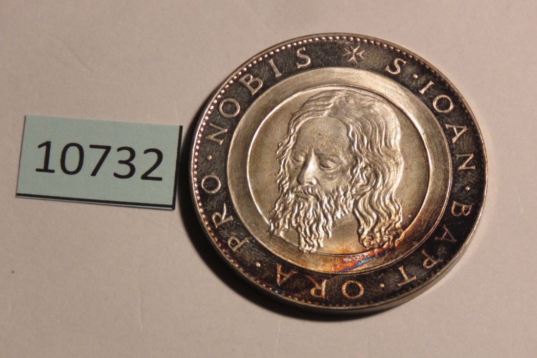  10732 Malta - Orden 1961 - 2 Scudi - PROBA - 24,0g SILBER 0.987   