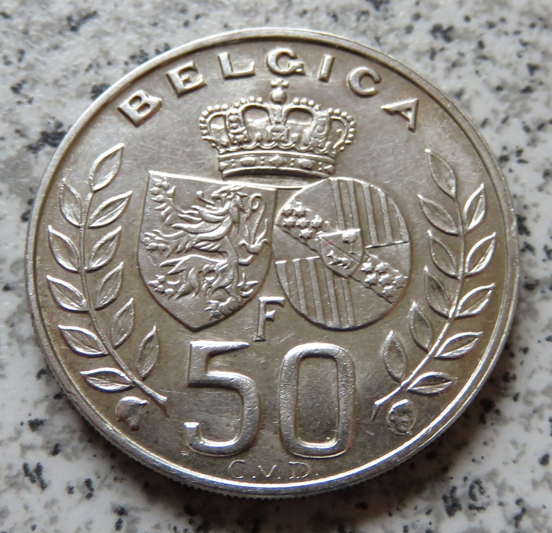  Belgien 50 Francs 1960   