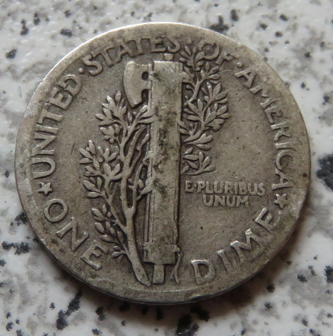  USA 10 Cents 1936 / USA 1 Dime 1936   