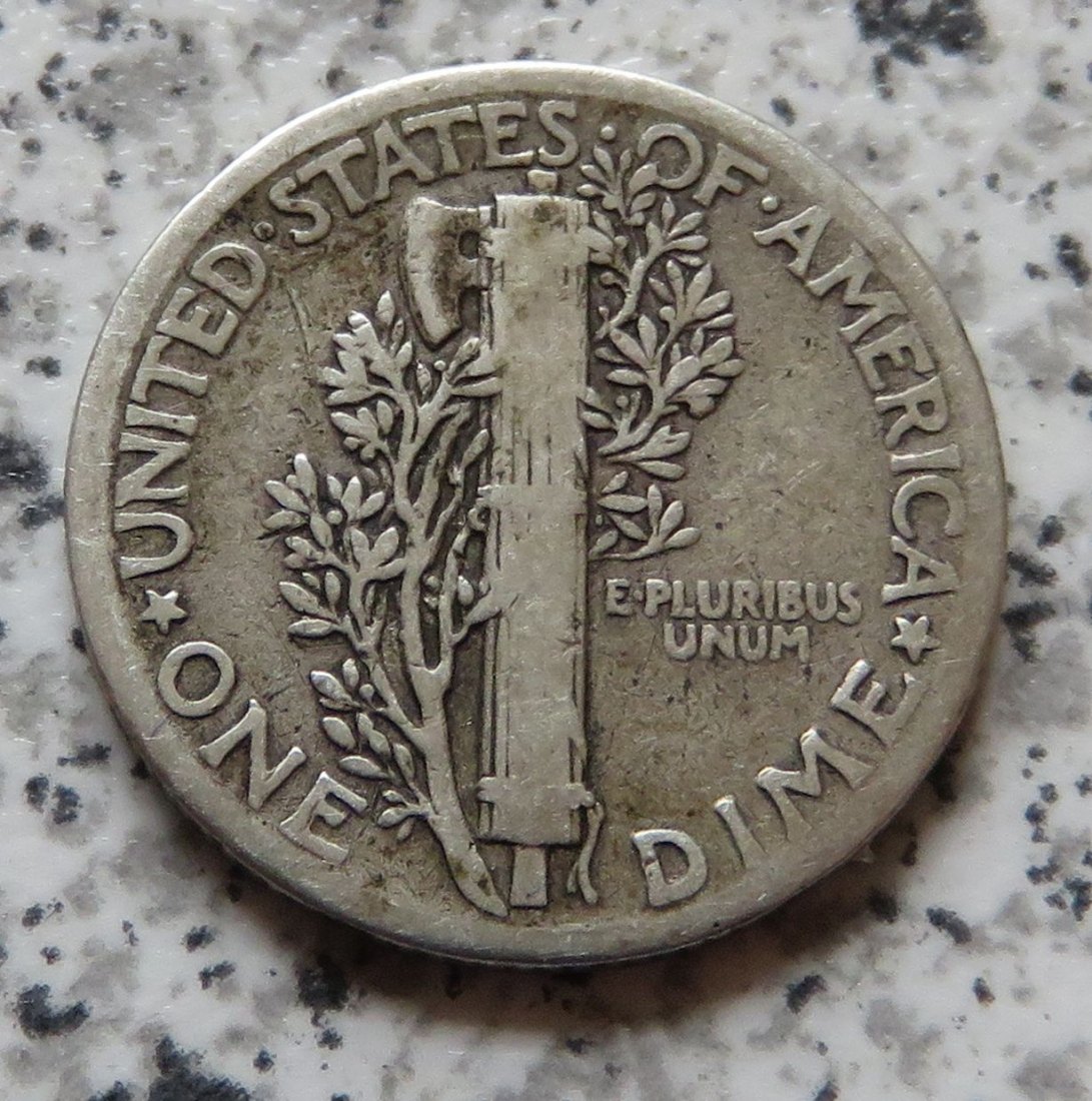  USA 10 Cents 1941 / USA 1 Dime 1941   
