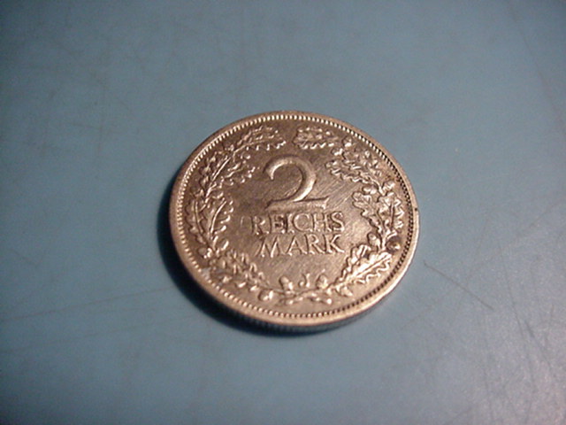  Weimarer Republik 2 Reichsmark 1931 J   