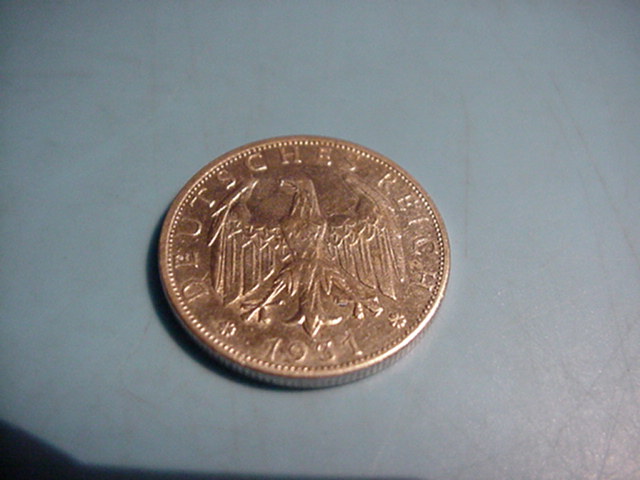  Weimarer Republik 2 Reichsmark 1931 J   