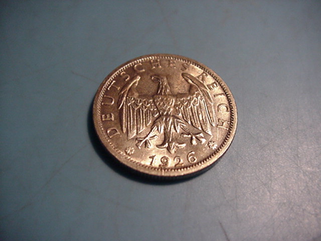  Weimarer Republik 2 Reichsmark 1926 D   