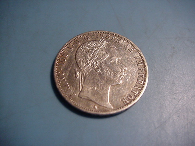  Haus Habsburg 1 Florin(Gulden)1860 A   