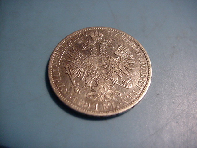  Haus Habsburg 1 Florin(Gulden)1860 A   