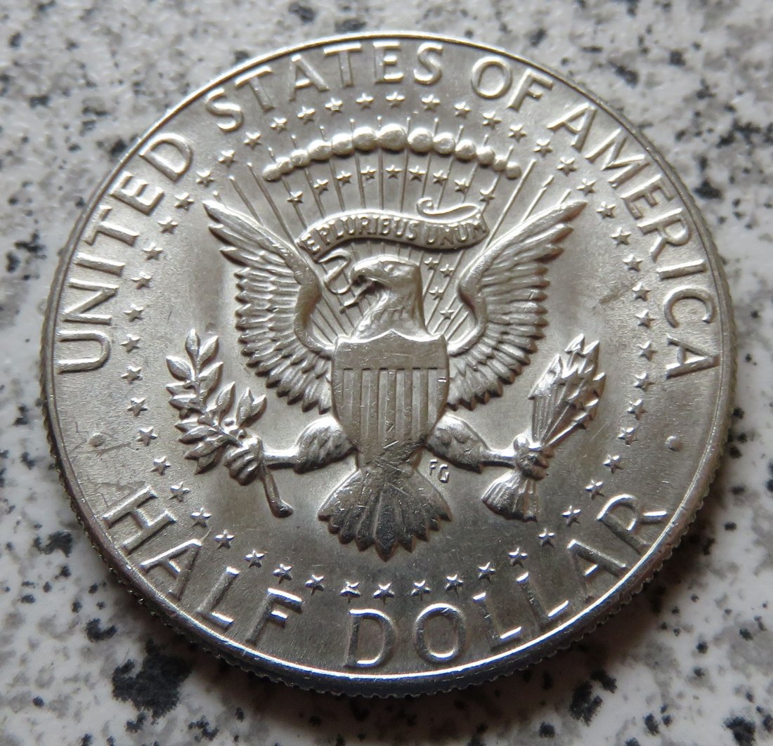  USA 1/2 Dollar 1969 D / Kennedy half Dollar 1969 D   