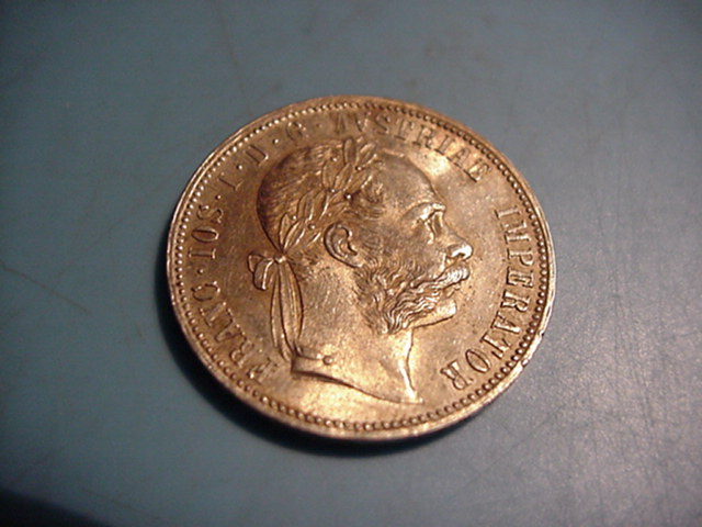  Haus Habsburg 1 Florin(Gulden)1878   