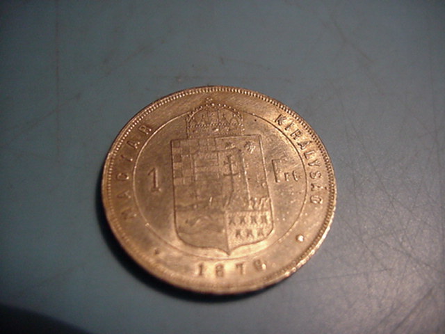  Haus Habsburg 1 Florin(Gulden)1879   