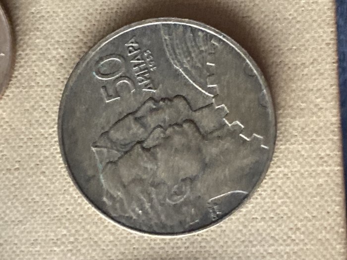  Münze Münzen Umlaufmünze Jugoslawien 50 Dinar 1955   