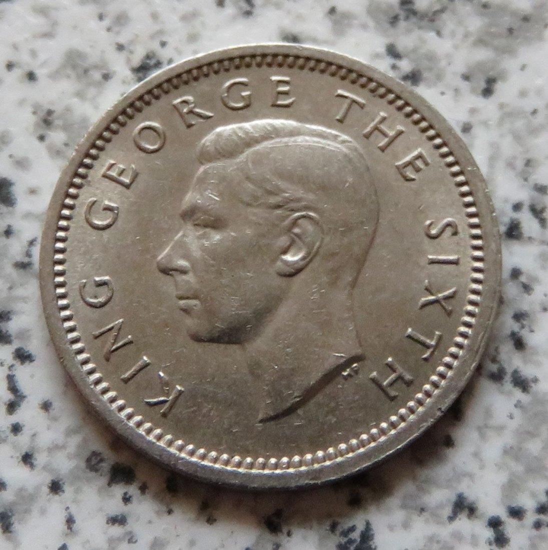  Neuseeland 3 Pence 1948   