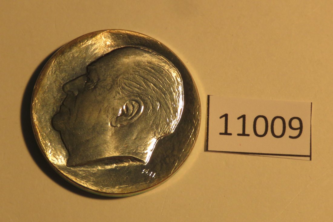  11009 Norwegen 1978 - 50 Kronen - 75 Jahre Olaf V. -  27,0 g SILBER 0.925   