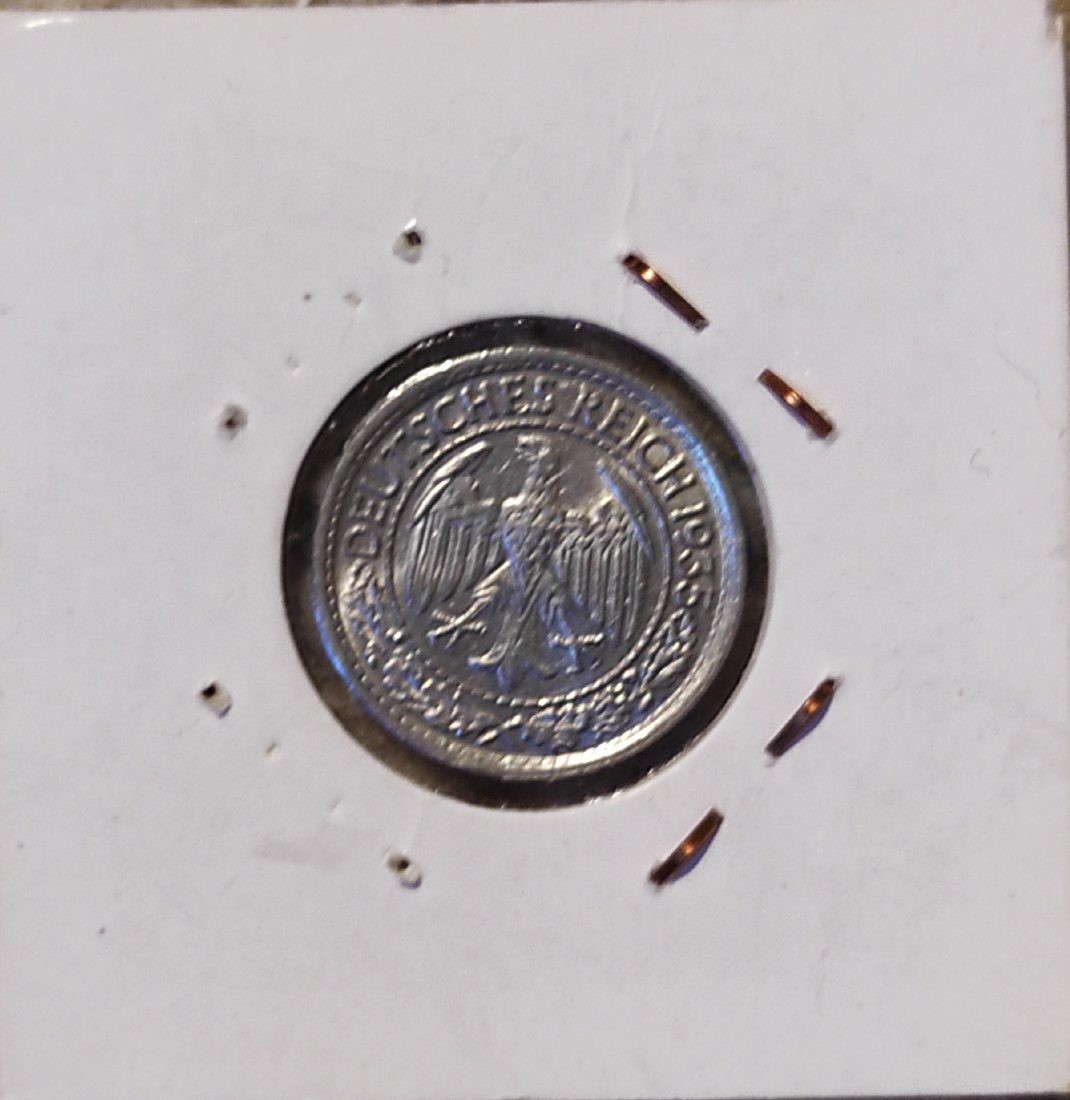  Deutschland 50 Pfennig 1935 F   